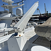 hydraulic marine tender crane